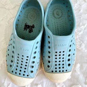 Blue Native Kids Shoes